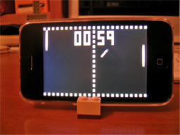 standyoko iPhoneとスタンド(横置き)